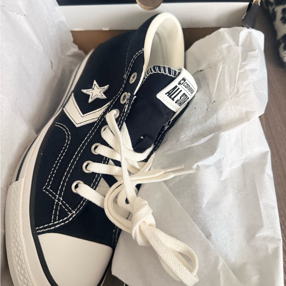 Converse Classic Black and White High-Tops